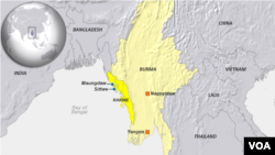Negara bagian Rakhine, Myanmar. (Foto: ilustrasi)