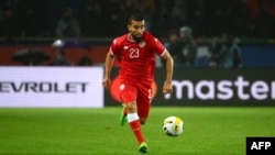 Naïm Sliti a inscrit le premier but sur penalty.