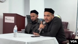 Farg’ona viloyati, Toshloq tumani bosh imom xatibi Shukrulloh Egamberdiyev (o'ngdan) va Samarqand shahar “Namozgoh” masjidi imom-xatibi Qamariddin Bahriyev shu kunlarda AQSh bo'ylab, vatandoshlar bilan uchrashmoqda 
