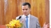 រូបឯកសារ៖ រដ្ឋមន្ត្រីក្រសួងមហាផ្ទៃលោក ស សុខា ថ្លែងនៅក្នុង​កិច្ចប្រជុំមួយនៅខេត្តកំពង់ធំ កាលពីថ្ងៃទី ៨ ខែកក្កដា ឆ្នាំ ២០២៤។ (Facebook / ក្រសួងមហាផ្ទៃ Ministry of Interior) 