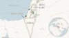Peta Israel dan wilayah Palestina