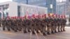 Pripadnici Specijalne jedinice MUP-a Republike Srpske marširaju ulicama Banja Luke, 9. januar 2024.