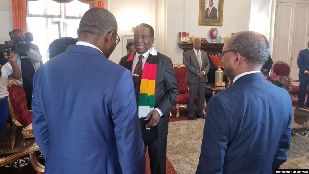 SADC Ambassadors meet Mnangagwa