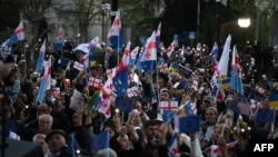 Tbilisida hukumatga qarshi namoysihlar, 9-aprel, 2023 