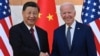 2022年11月14日，中国领导人习近平与美国总统拜登在印度尼西亚会面（法新社）