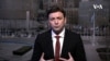 Бујар Османи гостин во Гласот на Америка од студиото во Обединетите нации, Њујорк, 23 февруари 2024 година.