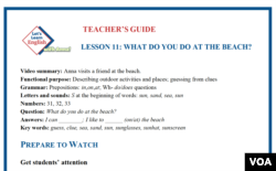 LLE - A Lesson 11