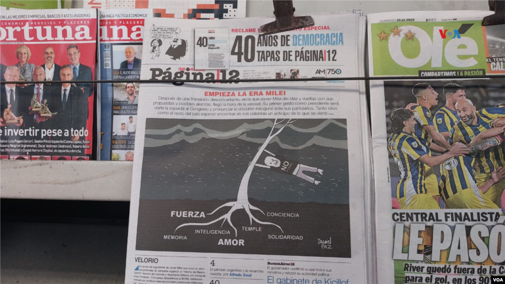 ¿Qué cambios tendrá Argentina con la llegada del ultraderechista Javier Milei? Entre sus promesas está la recuperación de una economía bastante golpeada.