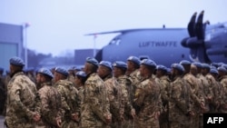Des soldats allemands de la Minusma de retour en Allemagne.
