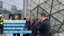 Nueva York recibe el Año Nuevo con la bola de cristal más grande del mundo 