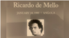 Ricardo Mello, jornalista angolano e corespondente da VOA morto em 1995, Luanda