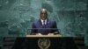 Le président congolais Félix-Antoine Tshisekedi à la 78e Assemblée générale des Nations Unies au siège de l'ONU, le 20 septembre 2023.