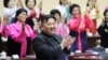 북한 김정은 ‘어머니대회’서 저출산 문제 언급…전문가 “통치 차원 잠재적 위협 인식”