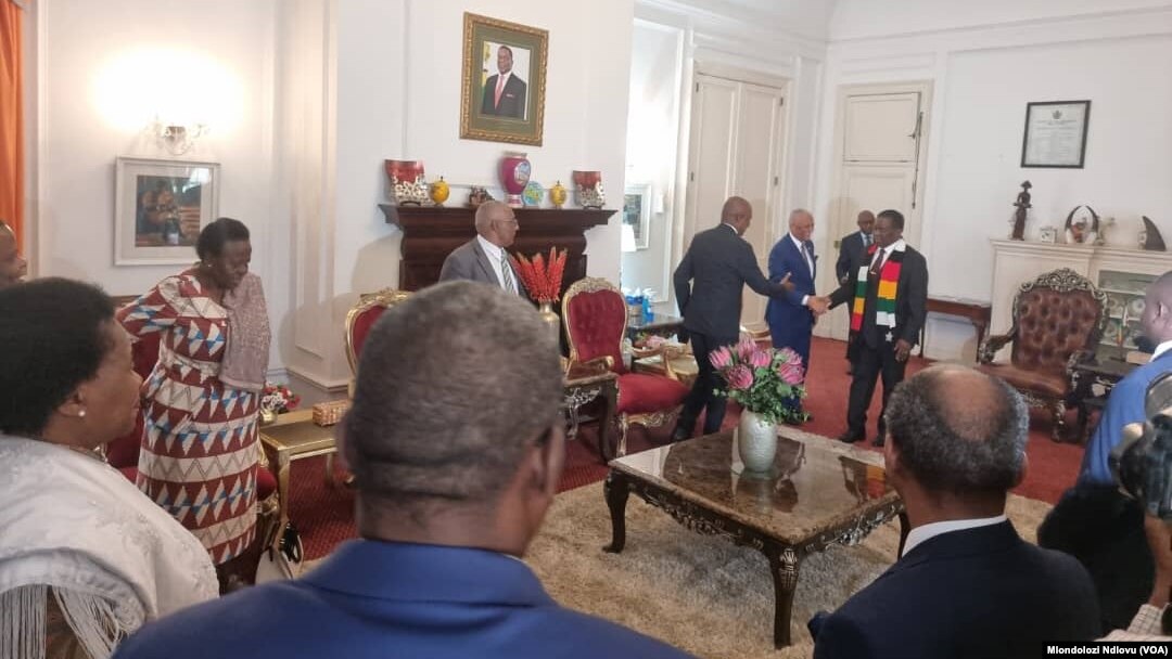 SADC Ambassadors meet Mnangagwa