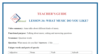 LLE-A Lesson 34