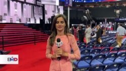 Un tour por el escenario donde Trump dará su discurso en la Convención Nacional Republicana