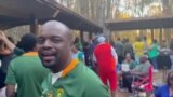 Zvimwe Zvizvarwa zveZimbabwe zvemuD.C. Zvabatana neVamwe Kupemberera Kukunda kweSouth Africa muMutambo weRugby we2023 Rugby World Cup. 