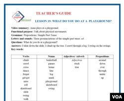 LLE-A Lesson 19