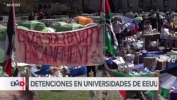 Decenas de detenciones en universidades de EEUU en protestas por guerra en Gaza