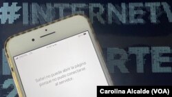 Muchas páginas de noticias están bloqueadas y Venezuela y solo se puede acceder mediante el uso de un VPN.