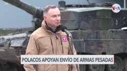 Aumenta apoyo de los polacos para enviar armas pesadas a Ucrania, revela estudio 