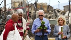 El presidente Joe Biden anticipa un largo camino de recuperación en la isla de Maui luego de los devastadores incendios
