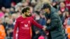 Salah, hagu, Klopp, dama (Ba a wannan wasan lamarin ya faru ba. Mun yi amfani da hoton ne don nuna misali.)
