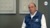 El defensor del pueblo, Carlos Camargo, en entrevista con la Voz de América en Bogotá, Colombia, en febrero de 2023. [Foto: Johan Reyes, VOA]