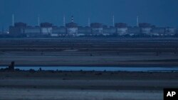 FILE - The Zaporizhzhia nuclear power plant, Europe's largest, is seen in Russian-occupied Enerhodar, Ukraine, June 27, 2023. The plant has been under Russian military control since 2022.