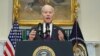 Presiden AS Joe Biden memberikan keterangan kepada wartawan di Ruang Roosevelt setelah mengadakan pembicaraan batas utang di Gedung Putih di Washington, AS, 9 Mei 2023. (REUTERS/Kevin Lamarque)
