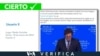 Cierto que Milei brinda discurso en español en Davos y fue cambiado a inglés con IA