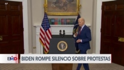 Biden advierte que “las protestas violentas no están protegidas”