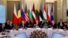 美国总统乔·拜登与北大西洋公约组织（NATO）东翼国家的领导人在华沙举行会晤。(2023年2月22日）
