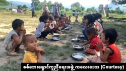 စစ်ကိုင်းတိုင်း၊ ကလေးမြို့နယ် တောင်ပိုင်းမှာ စစ်ဘေးရှောင် ၃,၀၀၀ ဝန်းကျင်လောက်ရှိ credit - စစ်ဘေးရှောင်ကူညီရေးအဖွဲ့ ကလေးဒေသ