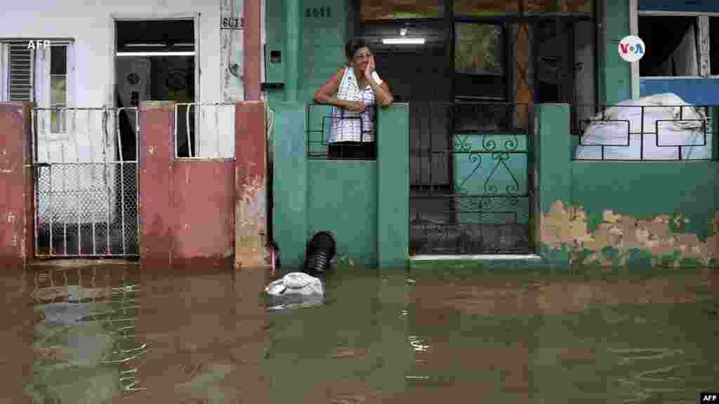 El municipio Batabanó, en la provincia de Mayabeque, en Cuba, es una de las regiones impactadas por la tormenta tropical Idalia que se fortaleció rápidamente debido a las aguas más calientes del Golfo de México. 