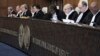 ARCHIVO - Comienzo de una audiencia de dos días en la Corte Internacional en La Haya, Países Bajos, el 8 de abril de 2024, en un caso presentado por Nicaragua acusando a Alemania de violar la convención sobre genocidio al proporcionar armas y apoyo a Israel.
