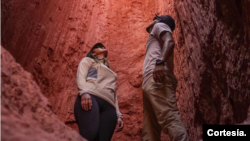 Andrelys Mogollon y Jorge Pérez han recorrido más de 13.000 kilómetros.