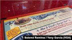 El emblemático Red Arrow Diner rebautizó una de sus hamburguesas en honor al paso expresidente de EEUU, Donald Trump, por la cafetería.