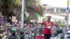 General Brice Oligui Nguema, líder do golpe militar, empossado Presidente do Gabão, Libreville, 4 Setembro 2023