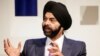 ARCHIVO: El presidente y director ejecutivo de Mastercard, Ajay Banga, habla con los asistentes durante la Cumbre de Ciberseguridad del Departamento de Seguridad Nacional en Manhattan, Nueva York, EEUU, el 31 de julio de 2018. REUTERS/Eduardo Muñoz/Foto de archivo