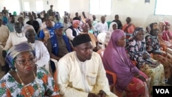 Des réfugiés nigérians à Minawo, dans la région de l’Extrême-Nord du Cameroun.