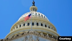 The Capitol dome is seen on Capitol Hill in Washington, DC, July 30, 2023. (Photo by Diaa Bekheet)