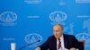El presidente de Rusia, Vladimir Putin, asiste a una reunión con los dirigentes del Ministerio de Asuntos Exteriores ruso en Moscú, Rusia, el 14 de junio de 2024. [Foto: Reuters/Maxim Shemetov].