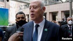 Depuis le 22 mars, le président Saied n'avait effectué aucune activité en public, ce qui a déclenché des spéculations sur son état de santé.