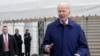 President Joe Biden walks towards reporters on the South Lawn of the White House in Washington, March 3, 2023.