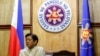 FILE - Philippine President Ferdinand Marcos Jr. looks on as he meets with US Secretary of State Antony Blinken, at Malacanang Palace in Manila, Philippines, March 19, 2024. 