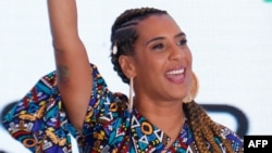 La ministra brasileña para la Igualdad Racial, Anielle Franco, en Brasilia, el 11 de enero de 2023. (Foto de Sergio Lima / AFP)