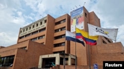 Vista exterior de la Registraduría Nacional y el Consejo Electoral de Colombia en Bogotá, Colombia, 25 de octubre de 2023. 
