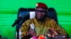 Le colonel-major Kassoum Coulibaly, ministre de la Défense du Burkina Faso, Ouagadougou, le 4 mai 2023.