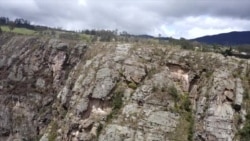 Montañas de Suesca en Colombia son el escenario de ensayo de grandes escaladores